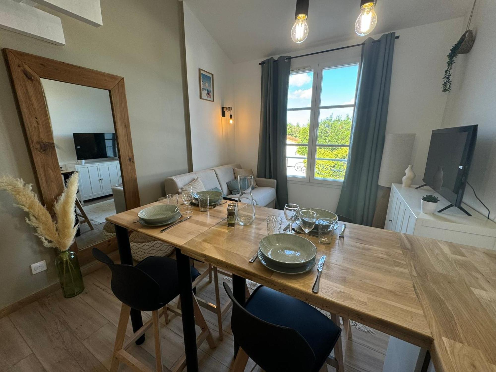 Appartement L'Annerie - Piscine à La Couarde-sur-Mer Extérieur photo